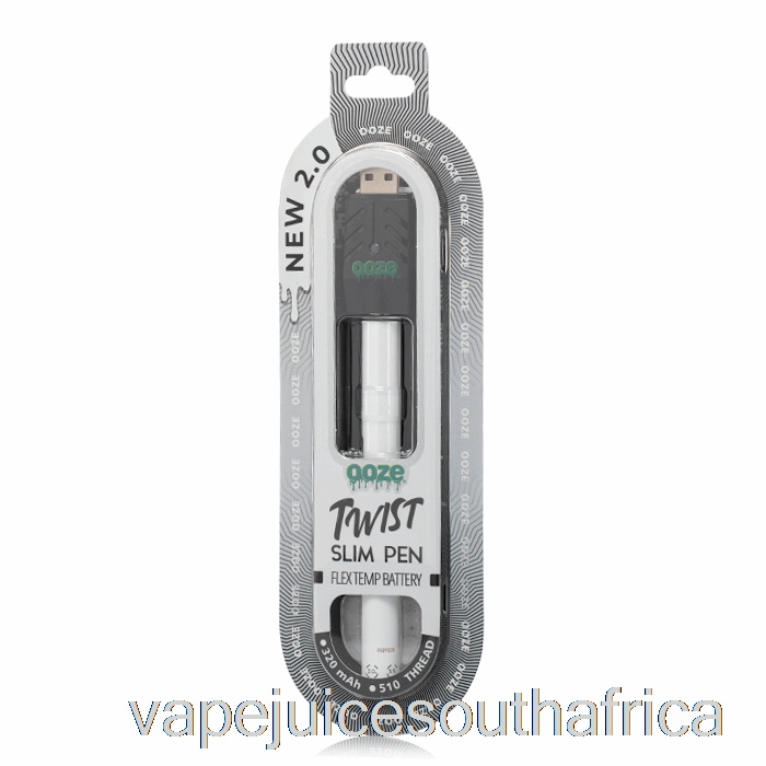 Vape Pods Ooze Slim Twist Pen 2.0 Flex Temp Battery Ghost White